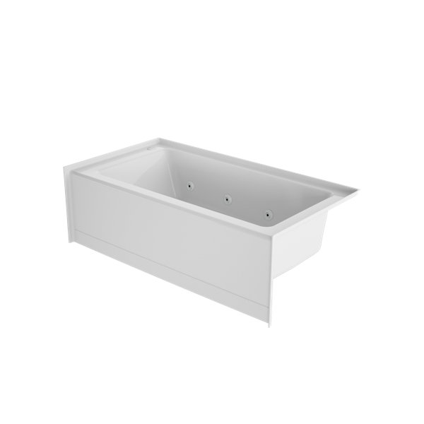 JACUZZI® 60" x 30" Alcove/Tile in Combination Acrylic Bathtub Wayfair